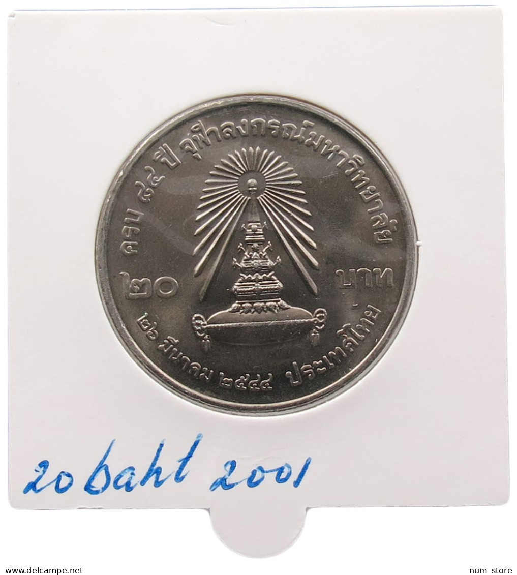 THAILAND 20 BAHT 2001 #alb070 0181 - Thaïlande