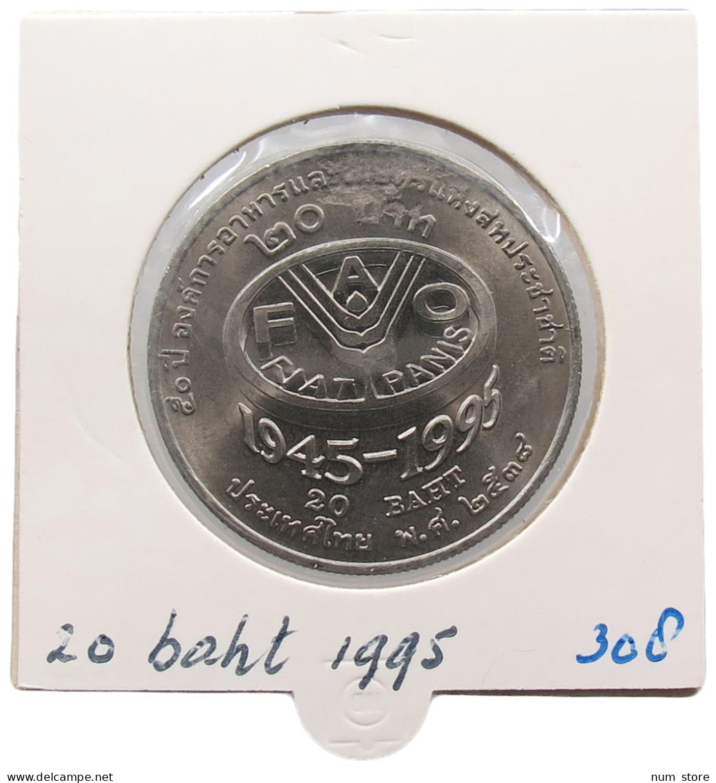 THAILAND 20 BAHT 1995 #alb070 0193 - Thaïlande