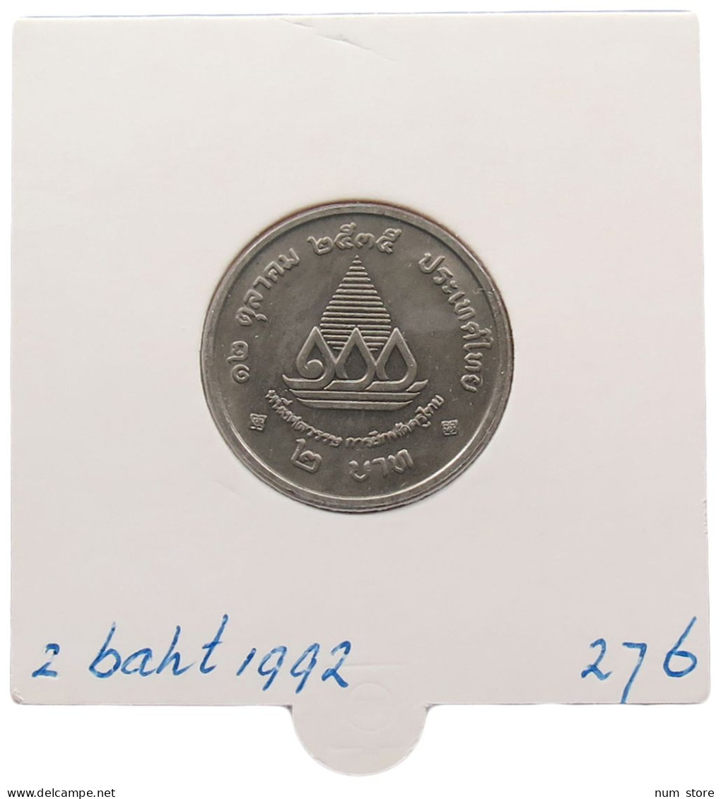 THAILAND 2 BAHT 1992 #alb070 0031 - Tailandia