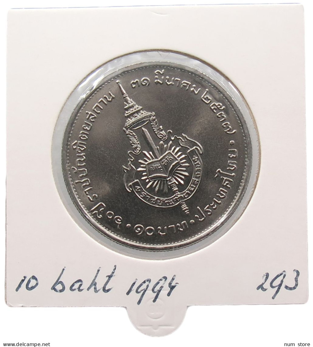 THAILAND 10 BAHT 1994 #alb069 0711 - Tailandia