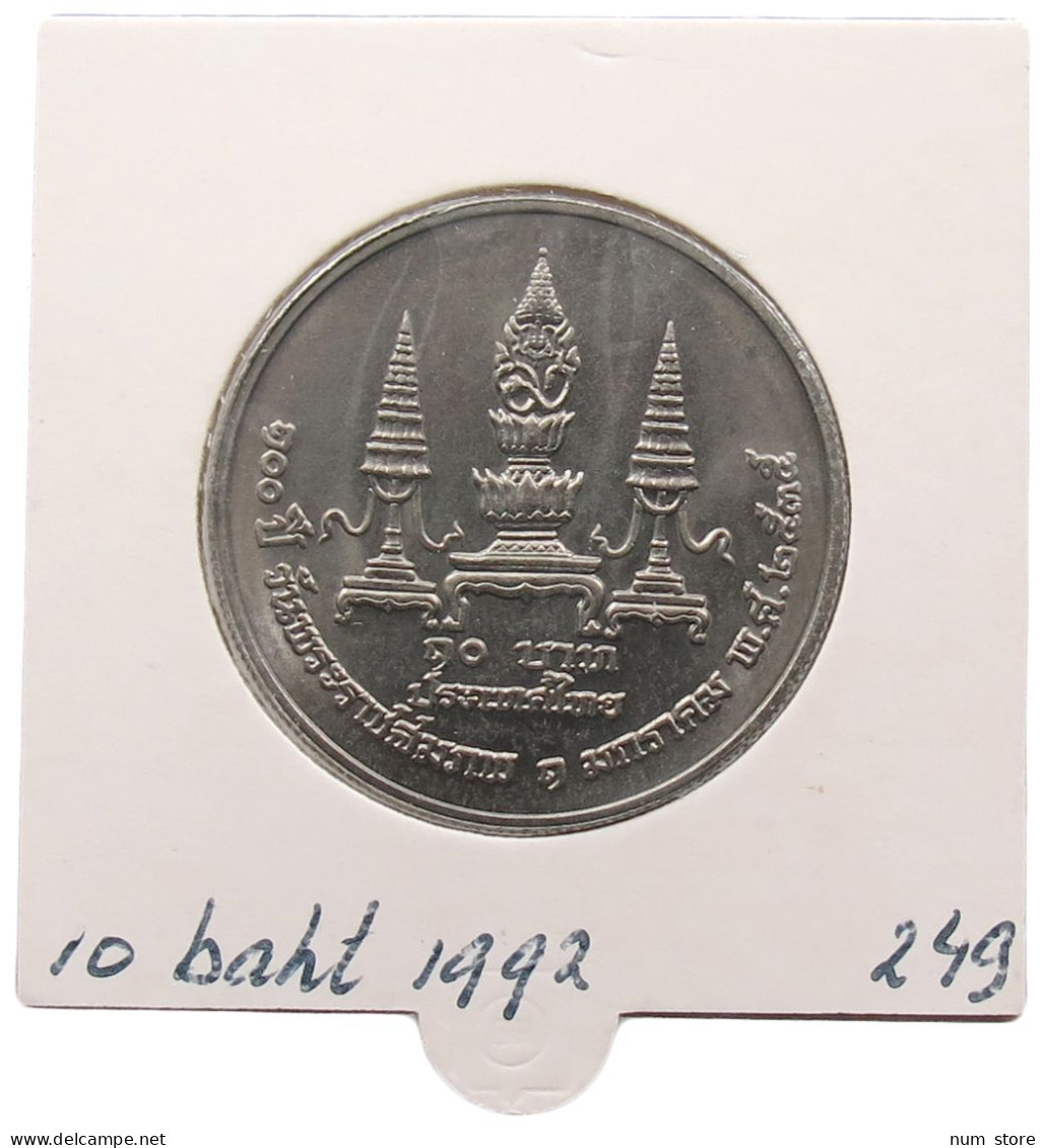 THAILAND 10 BAHT 1992 #alb069 0705 - Tailandia