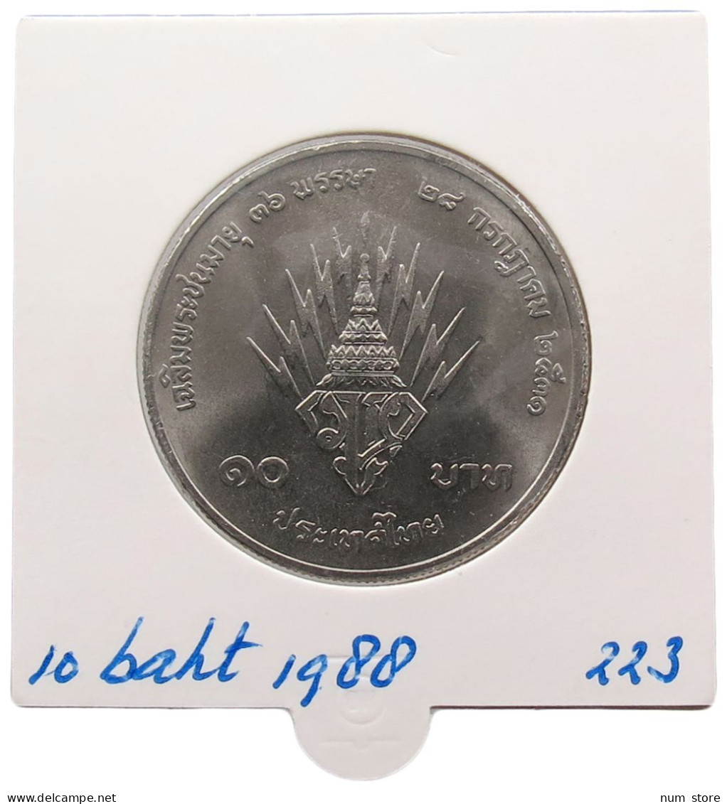 THAILAND 10 BAHT 1988 #alb069 0723 - Thaïlande