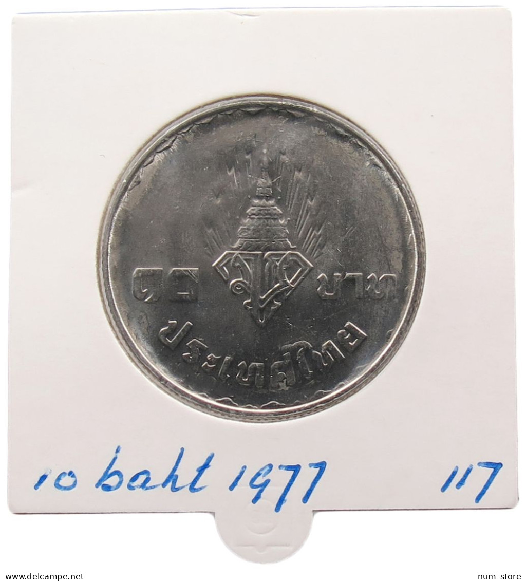 THAILAND 10 BAHT 1977 #alb069 0651 - Tailandia