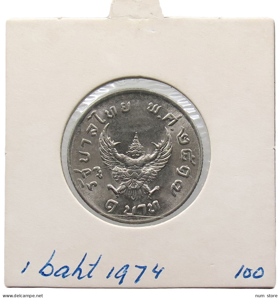 THAILAND 1 BAHT 1974 #alb070 0245 - Tailandia