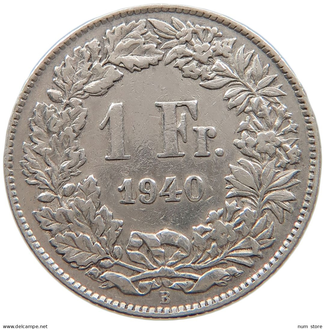 SWITZERLAND FRANC 1940 #s094 0181 - 1 Franken
