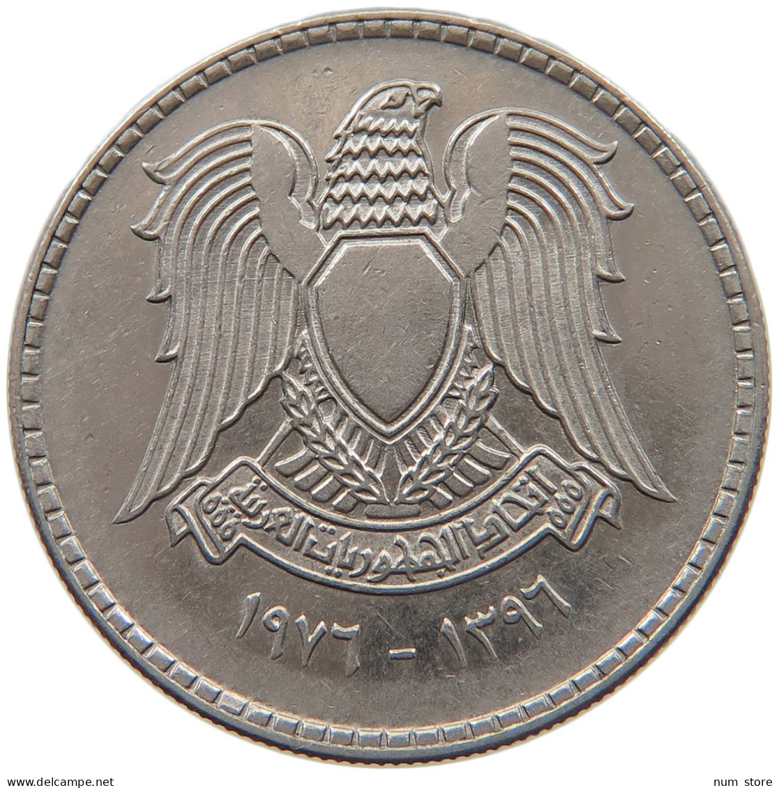 SYRIA 1 LIRA 1976 #s090 0139 - Syria