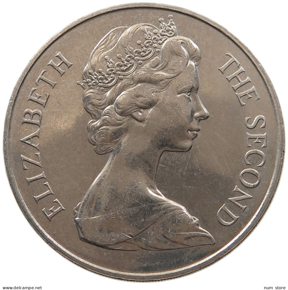 ST. HELENA 25 PENCE 1973 #alb065 0387 - Saint Helena Island