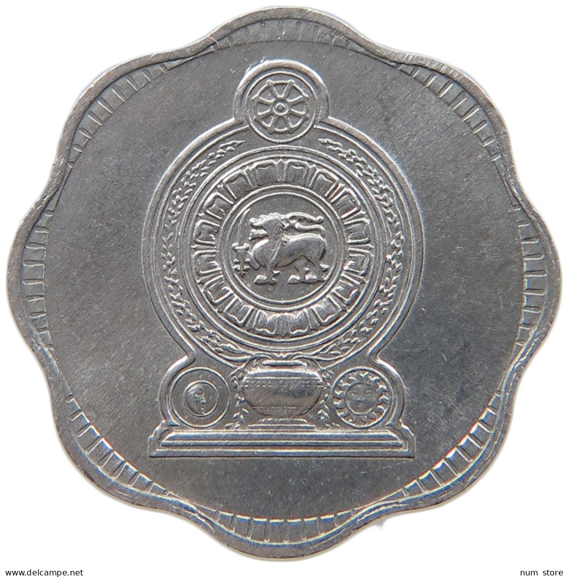 SRI LANKA 2 CENTS 1975 #s102 0033 - Sri Lanka