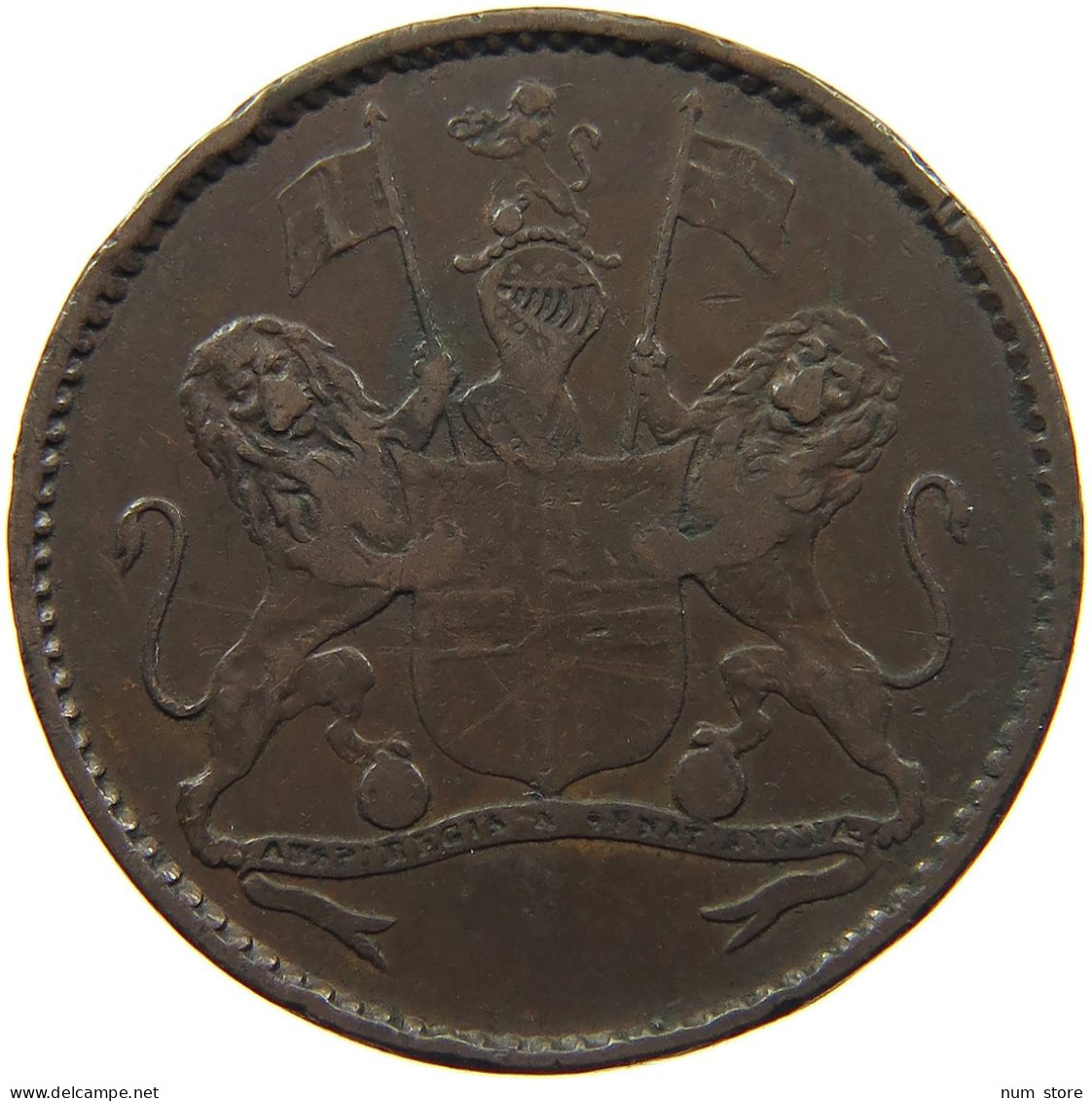 ST. HELENA HALFPENNY 1821 #s098 0259 - Saint Helena Island