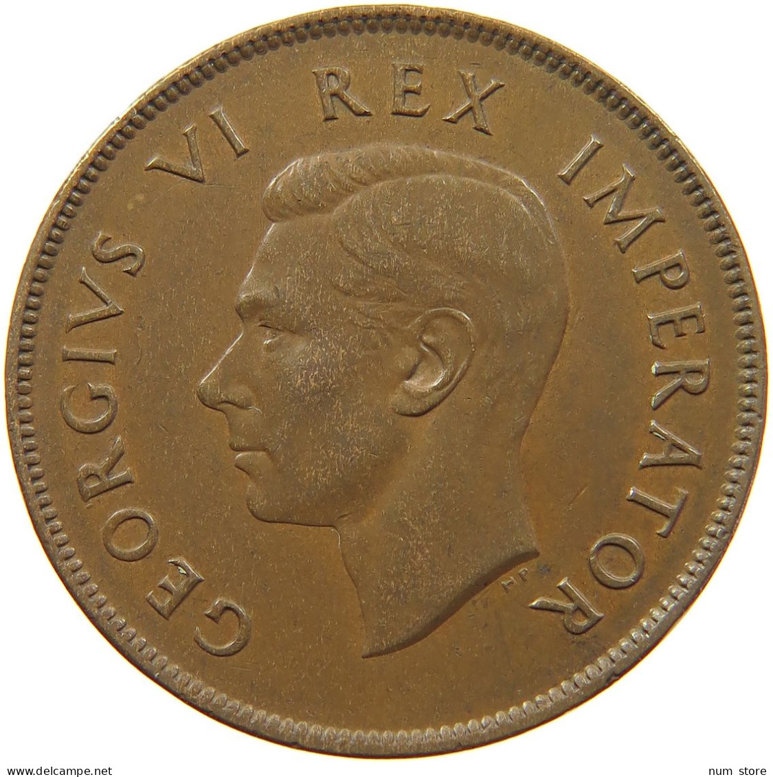 SOUTH AFRIKA PENNY 1941 #s097 0129 - South Africa