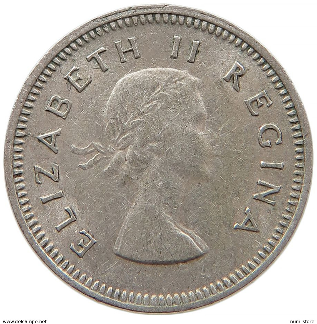 SOUTH AFRICA 3 PENCE 1959 #s091 0077 - South Africa