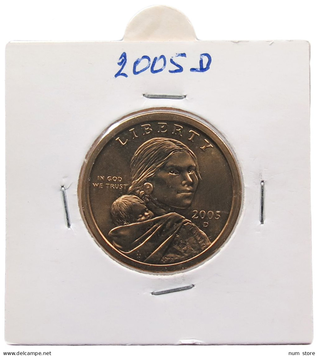 UNITED STATES OF AMERICA DOLLAR 2005 D SACAGAWEA #alb070 0387 - 2000-…: Sacagawea