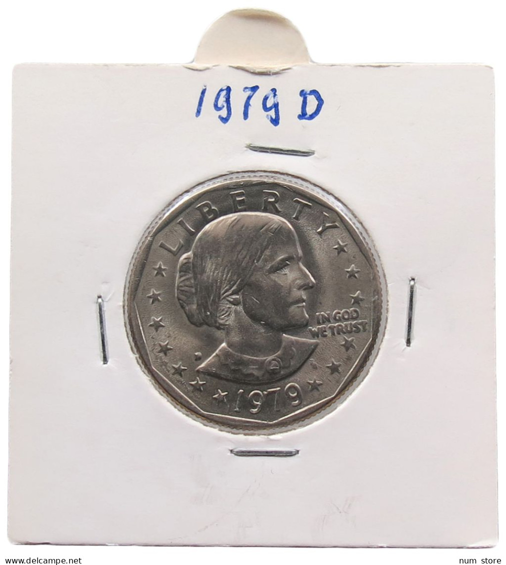 UNITED STATES OF AMERICA DOLLAR 1979 D #alb070 0483 - 1979-1999: Anthony