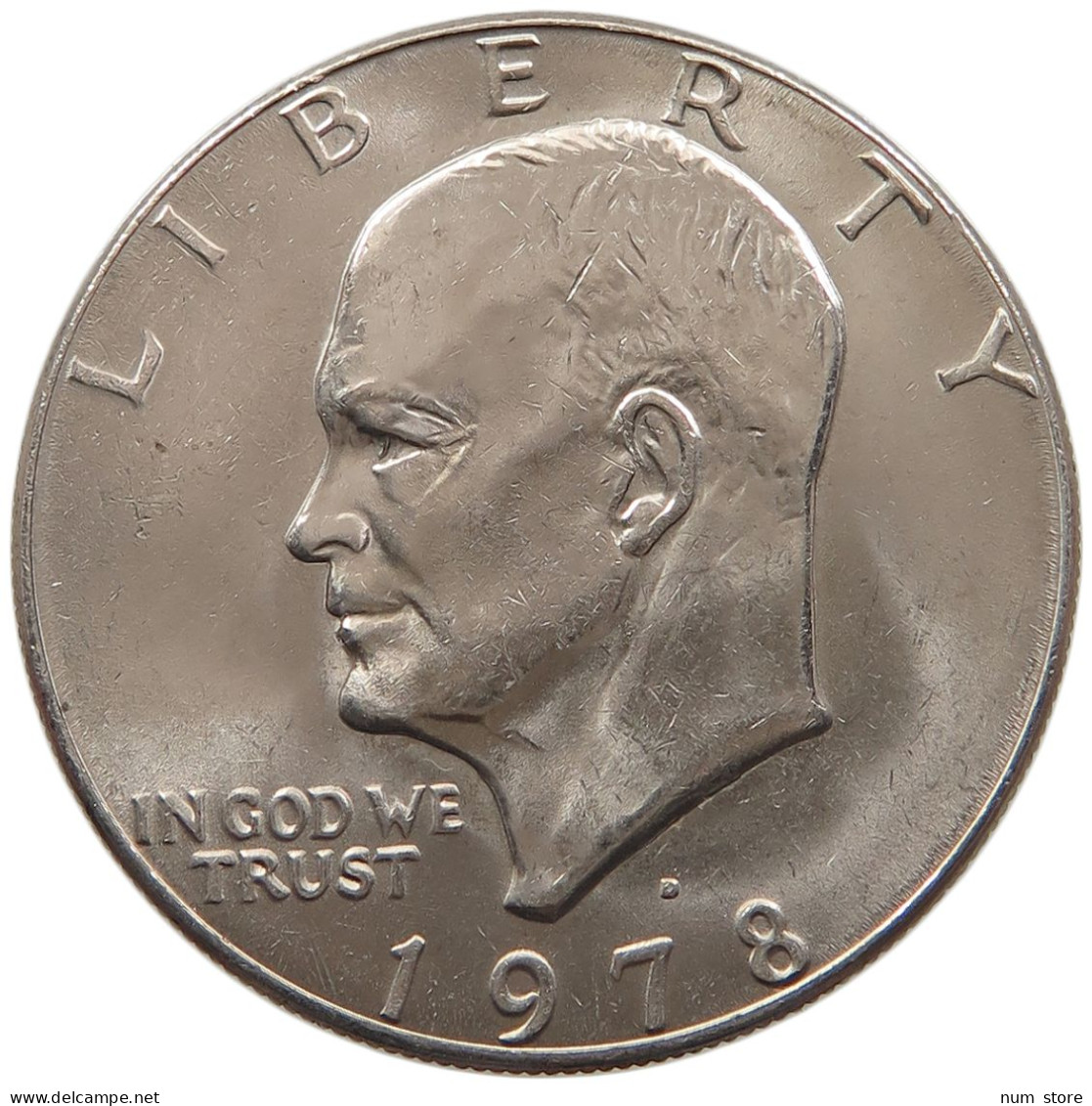 UNITED STATES OF AMERICA DOLLAR 1978 D EISENHOWER #alb065 0505 - 1971-1978: Eisenhower