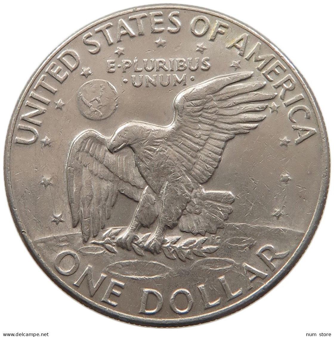 UNITED STATES OF AMERICA DOLLAR 1977 D EISENHOWER #alb065 0513 - 1971-1978: Eisenhower