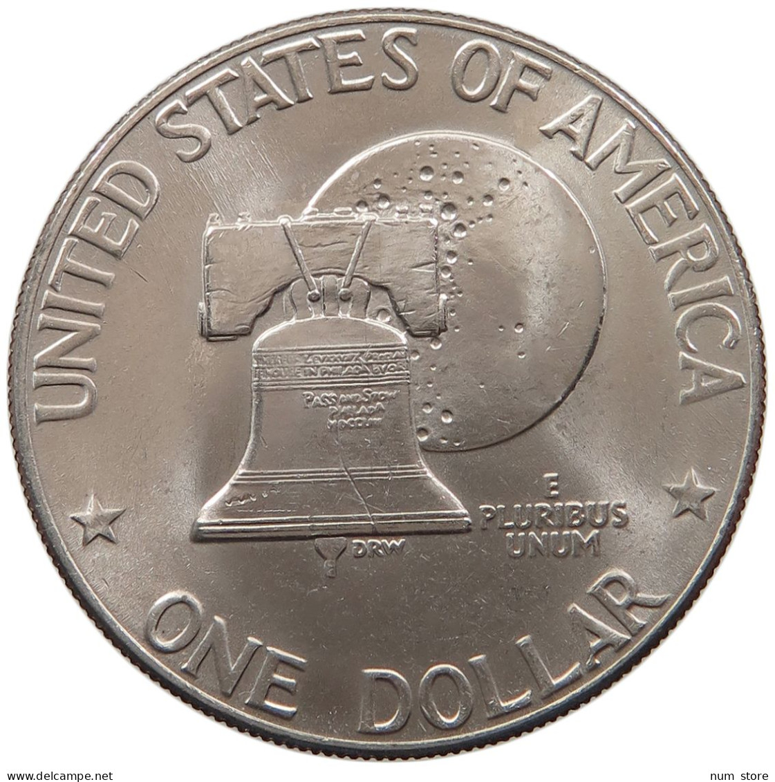 UNITED STATES OF AMERICA DOLLAR 1976 D EISENHOWER #alb065 0419 - 1971-1978: Eisenhower