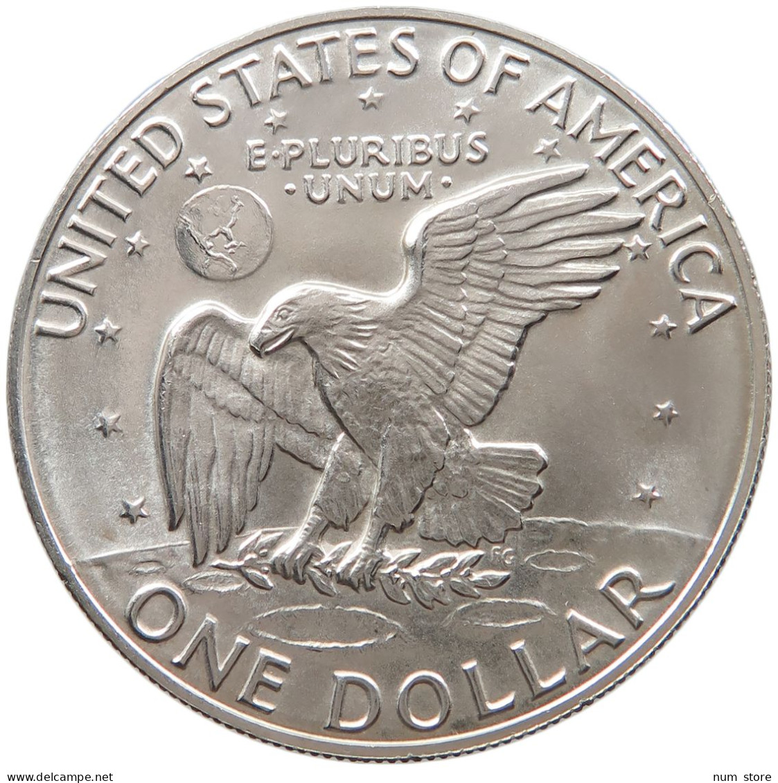 UNITED STATES OF AMERICA DOLLAR 1973 S SILVER EISENHOWER #s101 0497 - 1971-1978: Eisenhower