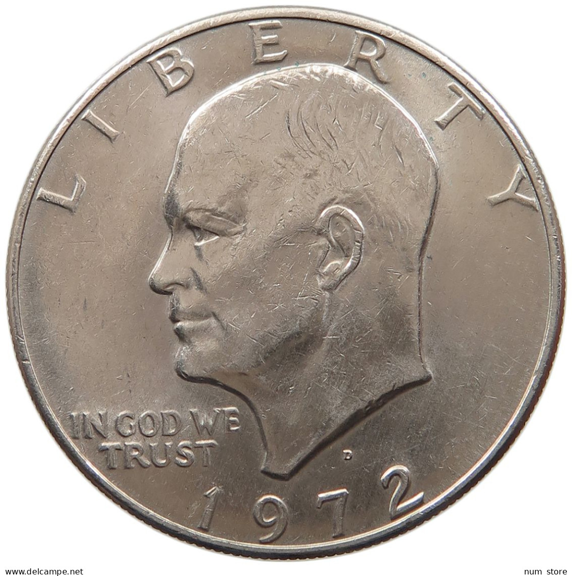 UNITED STATES OF AMERICA DOLLAR 1972 D EISENHOWER #alb065 0423 - 1971-1978: Eisenhower