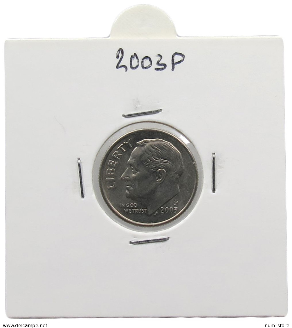 UNITED STATES OF AMERICA DIME 2003 P ROOSEVELT #alb071 0595 - 1946-...: Roosevelt