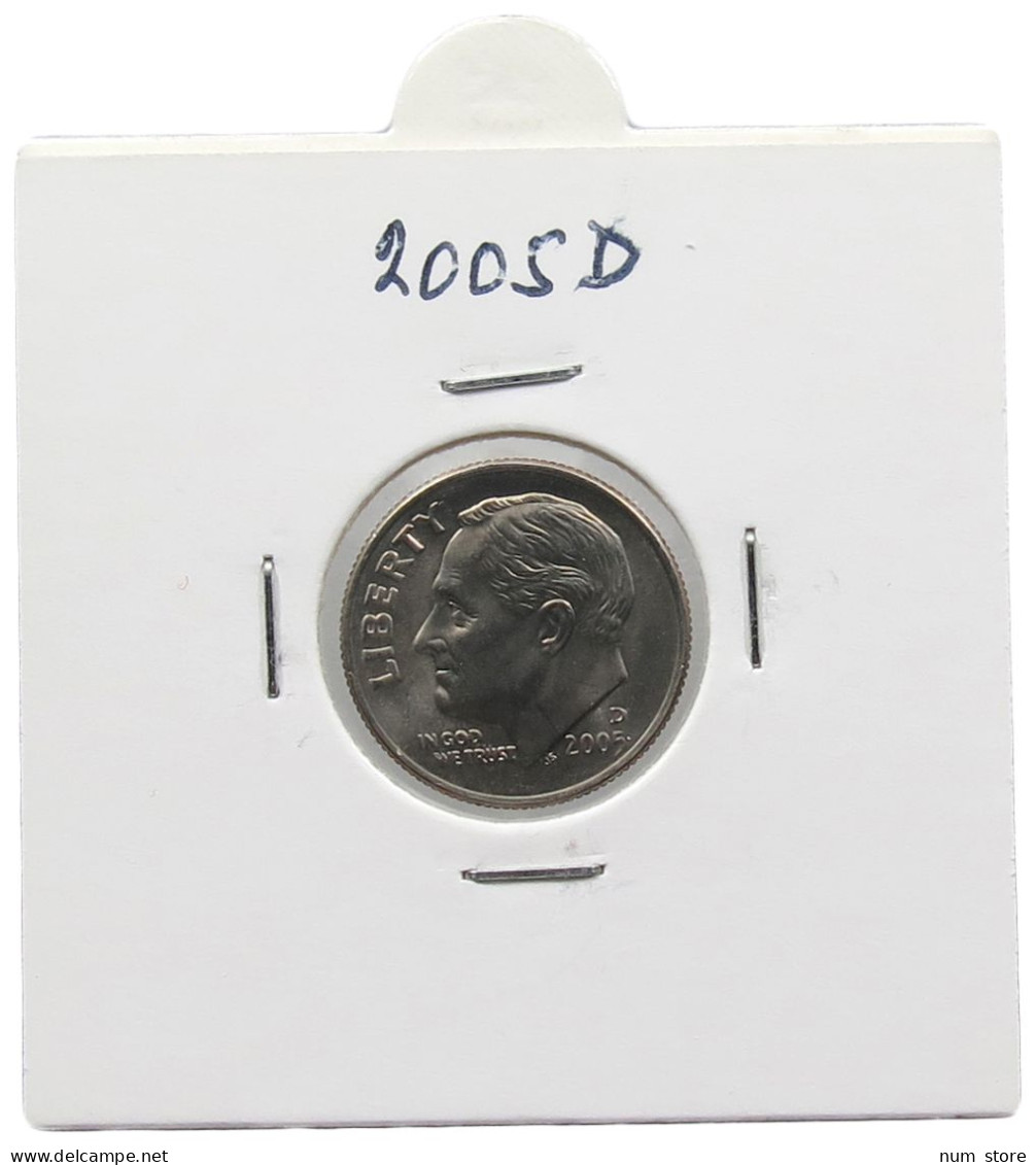 UNITED STATES OF AMERICA DIME 2005 D ROOSEVELT #alb071 0609 - 1946-...: Roosevelt