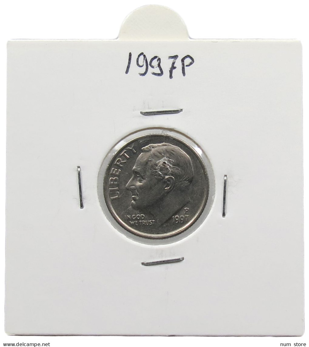 UNITED STATES OF AMERICA DIME 1997 P ROOSEVELT #alb071 0555 - 1946-...: Roosevelt