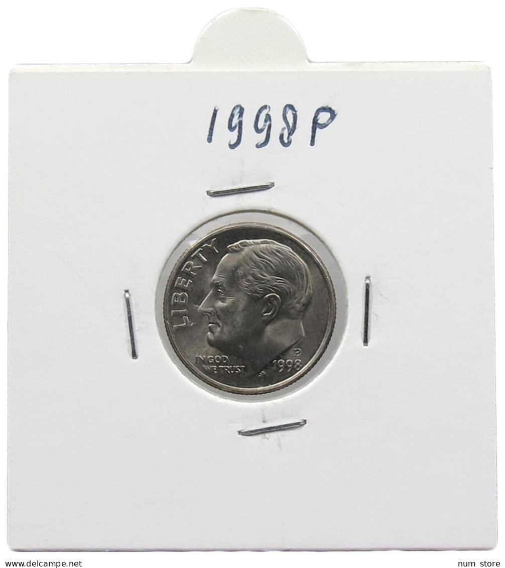 UNITED STATES OF AMERICA DIME 1998 P ROOSEVELT #alb071 0553 - 1946-...: Roosevelt