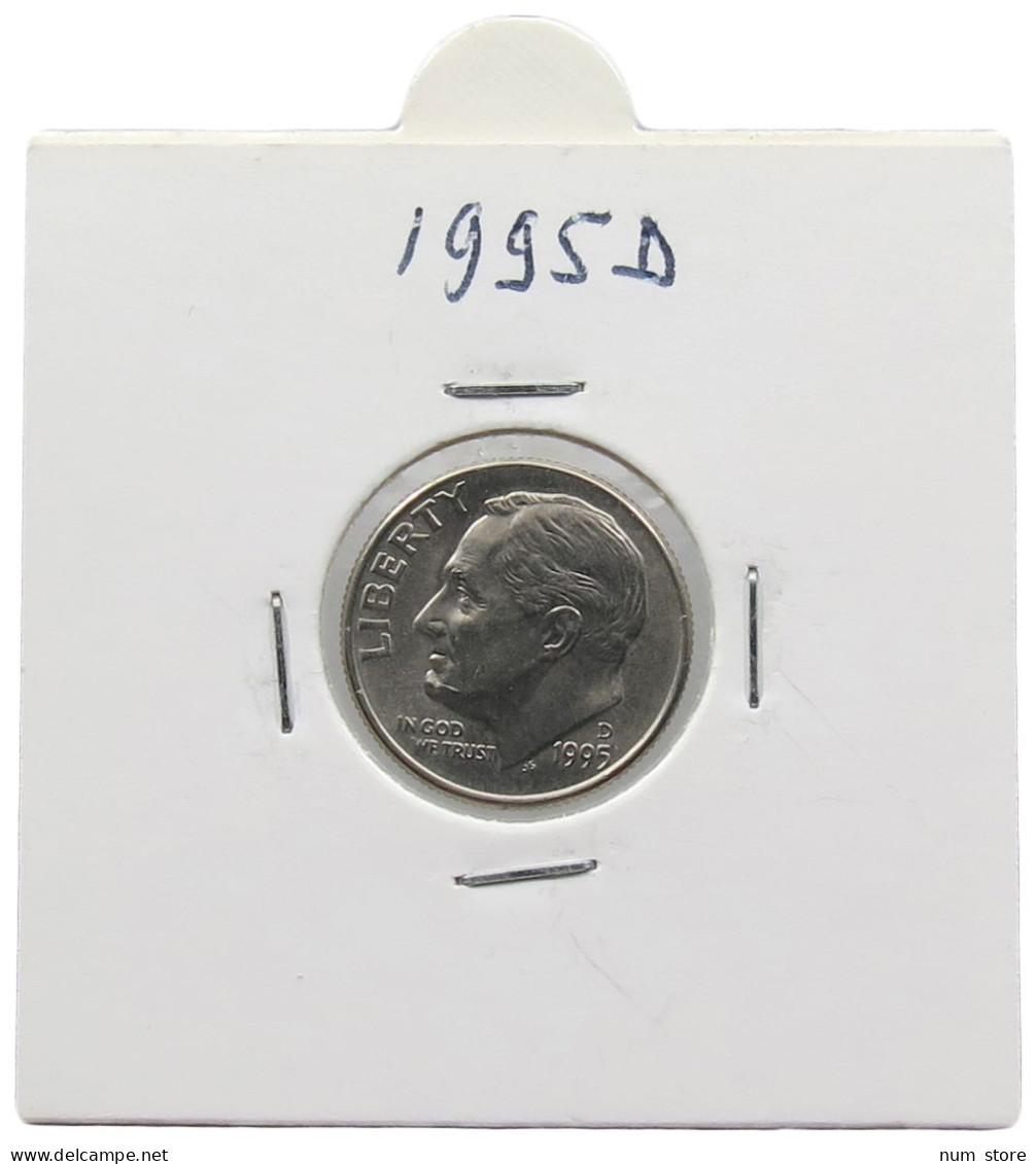 UNITED STATES OF AMERICA DIME 1995 D ROOSEVELT #alb071 0563 - 1946-...: Roosevelt