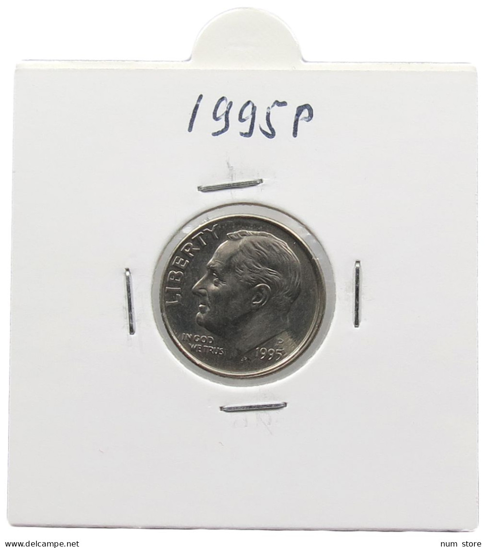 UNITED STATES OF AMERICA DIME 1995 P ROOSEVELT #alb071 0557 - 1946-...: Roosevelt