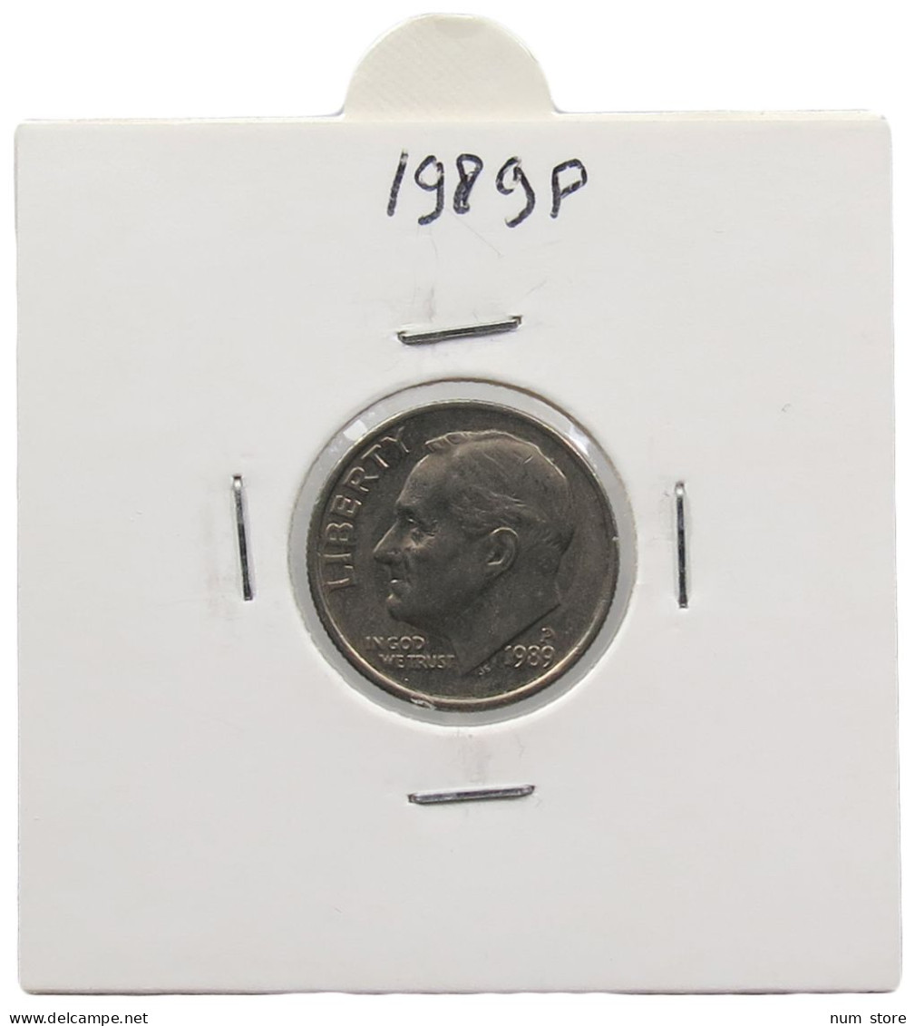 UNITED STATES OF AMERICA DIME 1989 P ROOSEVELT #alb071 0573 - 1946-...: Roosevelt