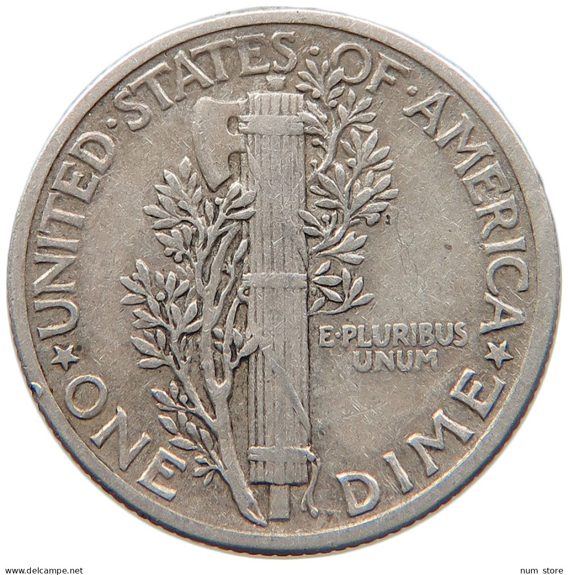 UNITED STATES OF AMERICA DIME 1942 MERCURY #s091 0241 - 1916-1945: Mercury