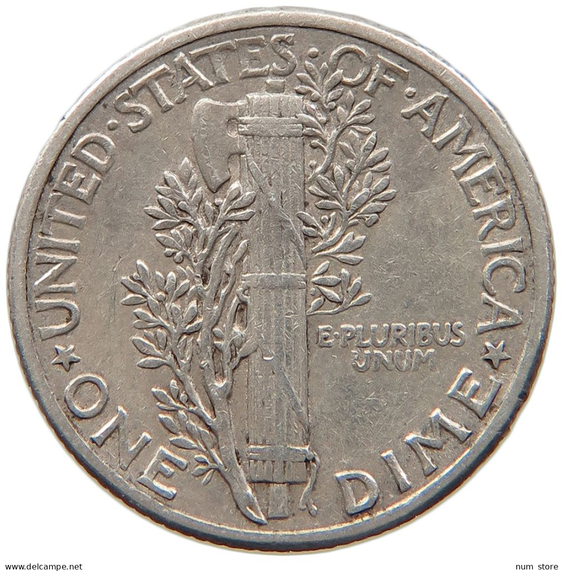 UNITED STATES OF AMERICA DIME 1940 MERCURY #s091 0251 - 1916-1945: Mercury