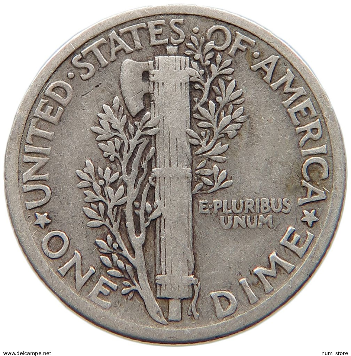 UNITED STATES OF AMERICA DIME 1934 MERCURY #s091 0237 - 1916-1945: Mercury (Mercurio)