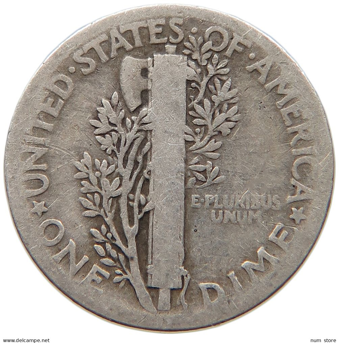 UNITED STATES OF AMERICA DIME 1926 MERCURY #s091 0253 - 1916-1945: Mercury (kwik)