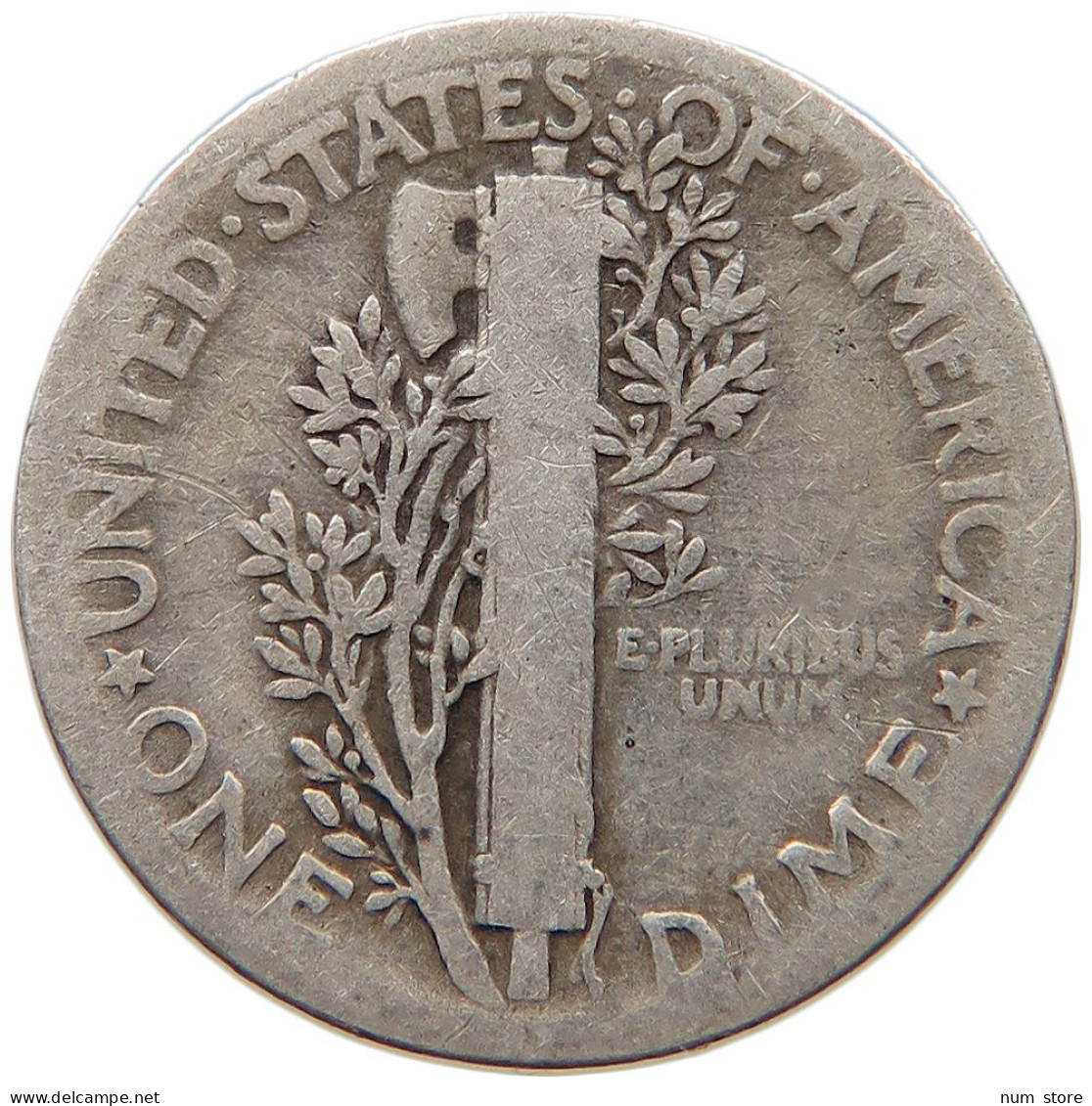 UNITED STATES OF AMERICA DIME 1926 MERCURY #s091 0253 - 1916-1945: Mercury (Mercure)