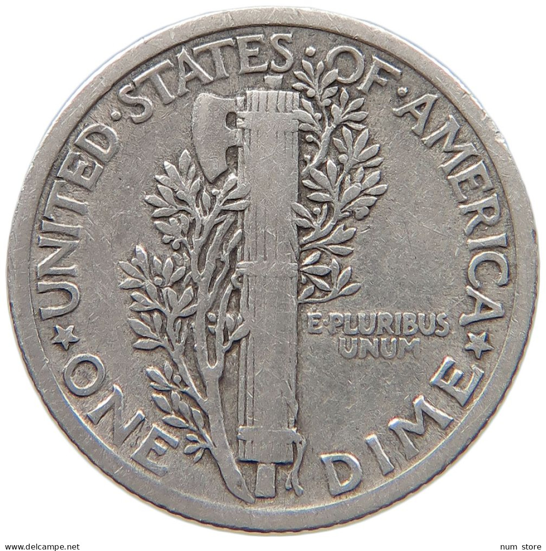 UNITED STATES OF AMERICA DIME 1923 MERCURY #s100 0775 - 1916-1945: Mercury (kwik)