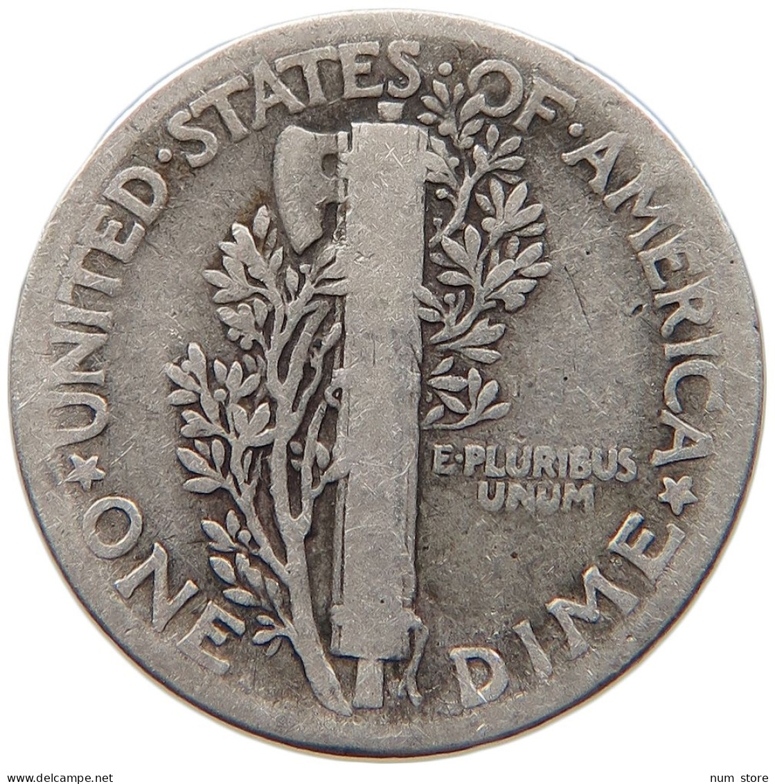 UNITED STATES OF AMERICA DIME 1929 MERCURY #s091 0249 - 1916-1945: Mercury (Mercurio)