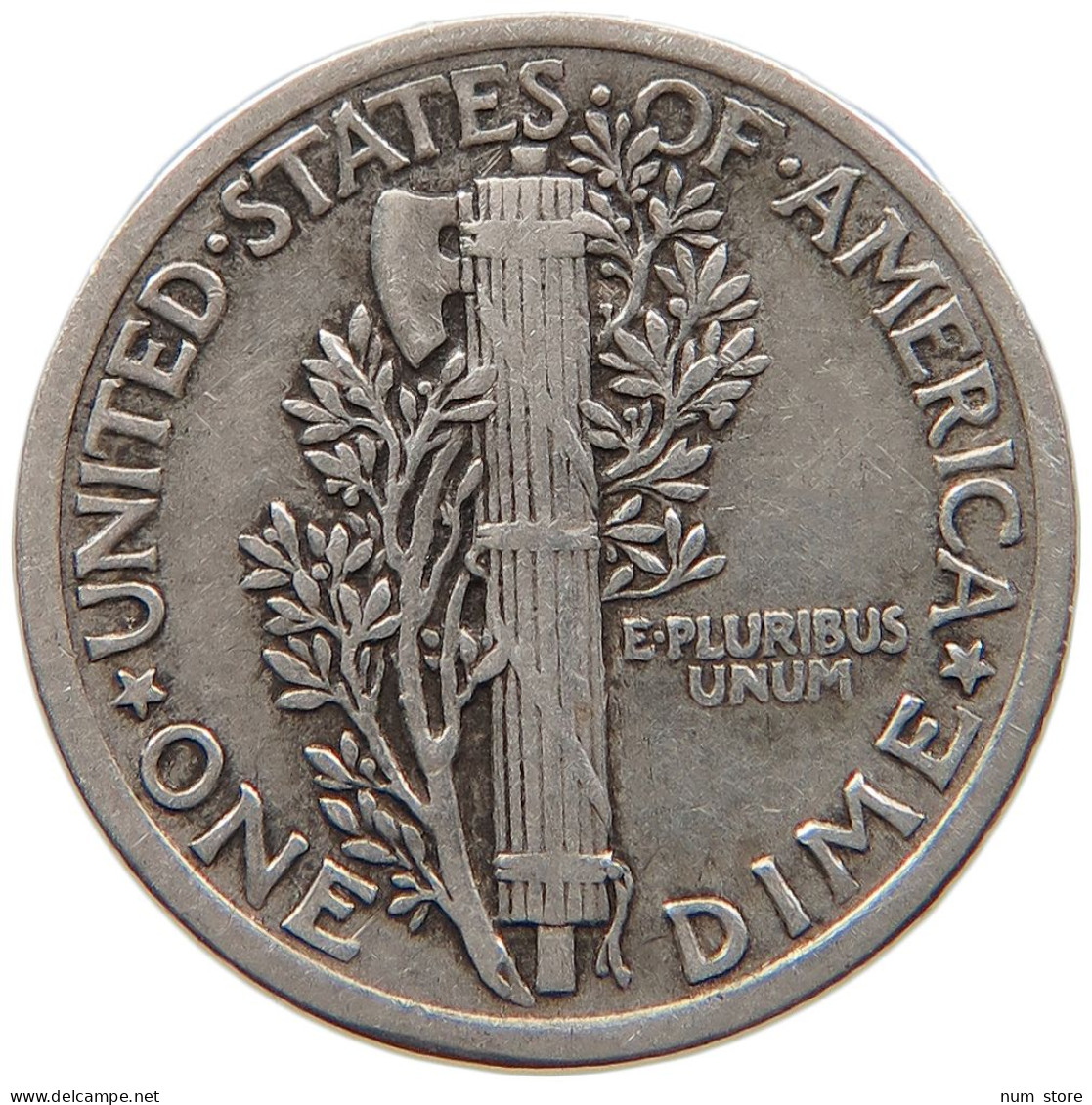 UNITED STATES OF AMERICA DIME 1920 MERCURY #s091 0235 - 1916-1945: Mercury