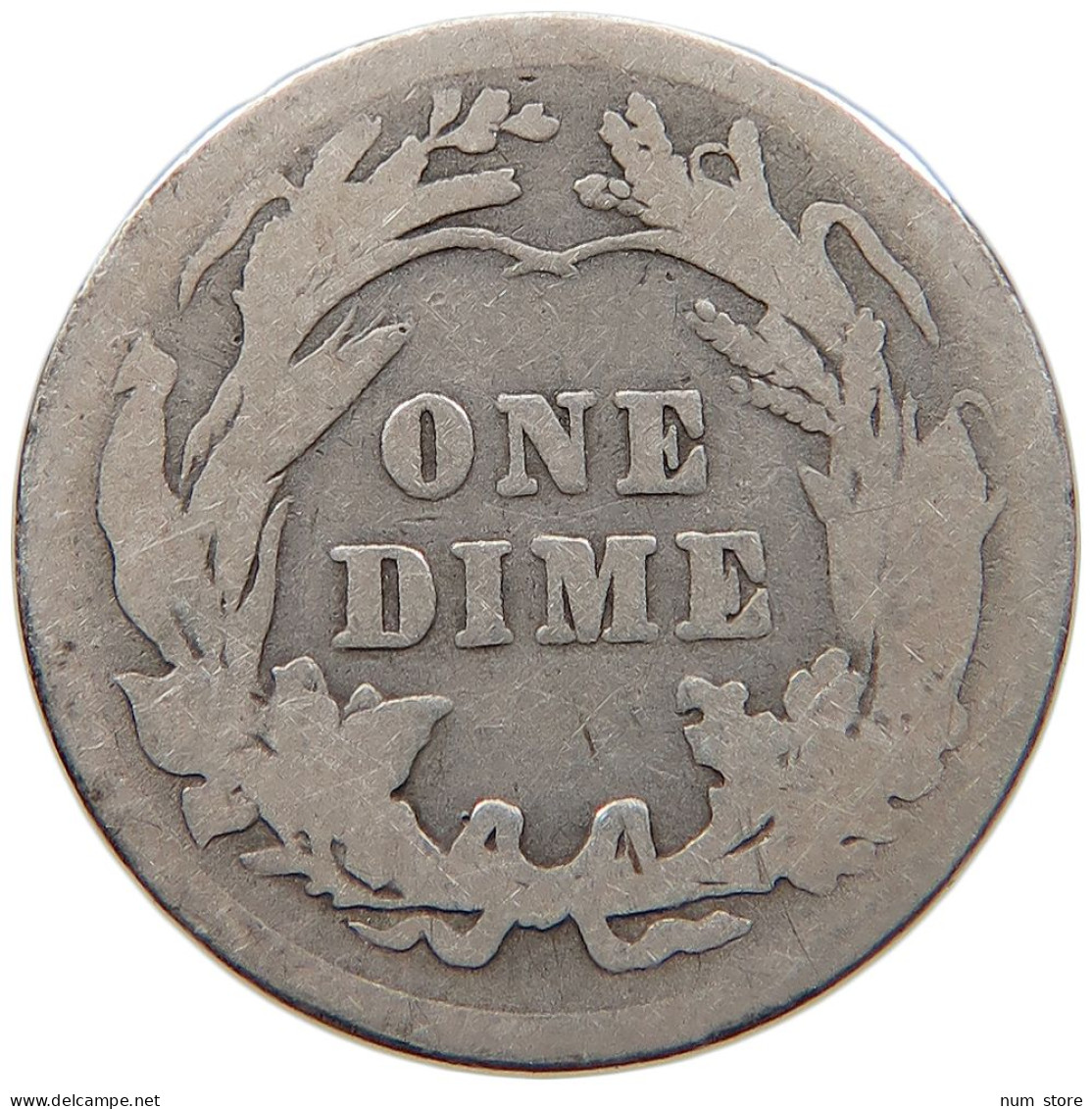 UNITED STATES OF AMERICA DIME 1912 BARBER #s091 0217 - 1892-1916: Barber