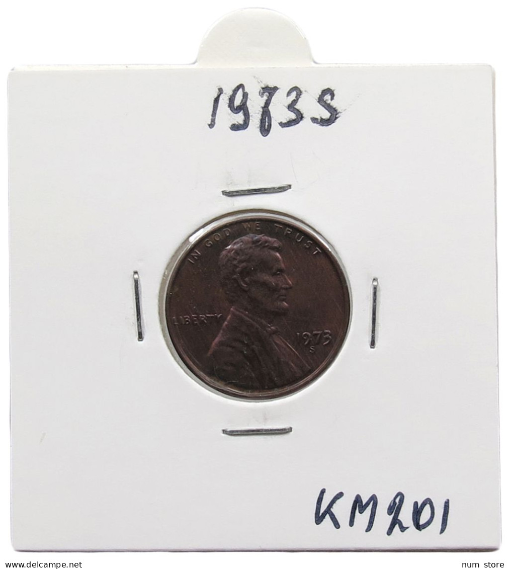 UNITED STATES OF AMERICA CENT 1973 S LINCOLN #alb072 0017 - 1959-…: Lincoln, Memorial Reverse