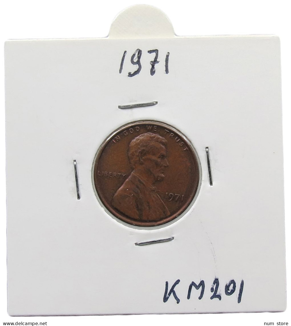 UNITED STATES OF AMERICA CENT 1971 LINCOLN #alb071 0715 - 1959-…: Lincoln, Memorial Reverse