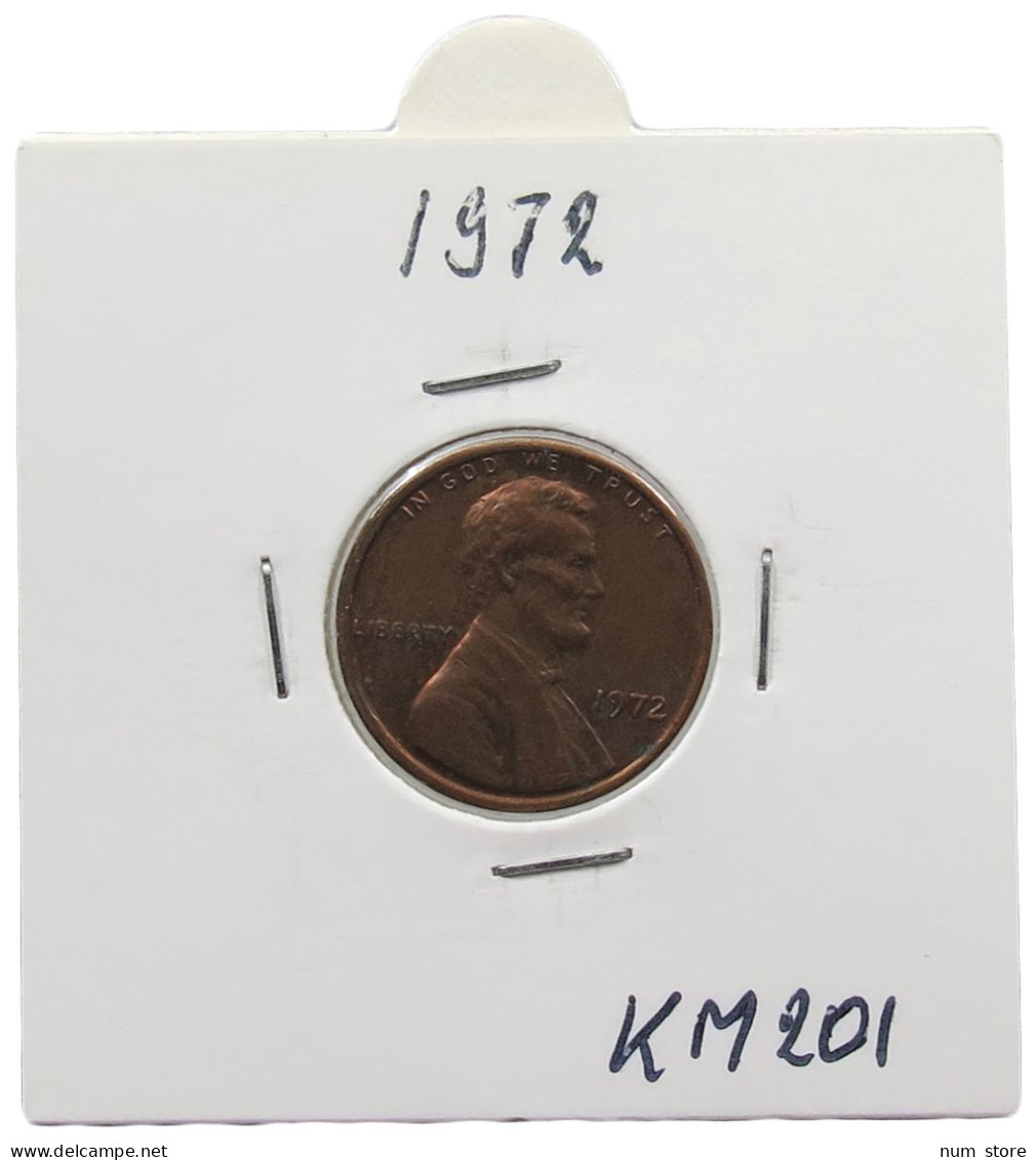 UNITED STATES OF AMERICA CENT 1972 LINCOLN #alb072 0007 - 1959-…: Lincoln, Memorial Reverse