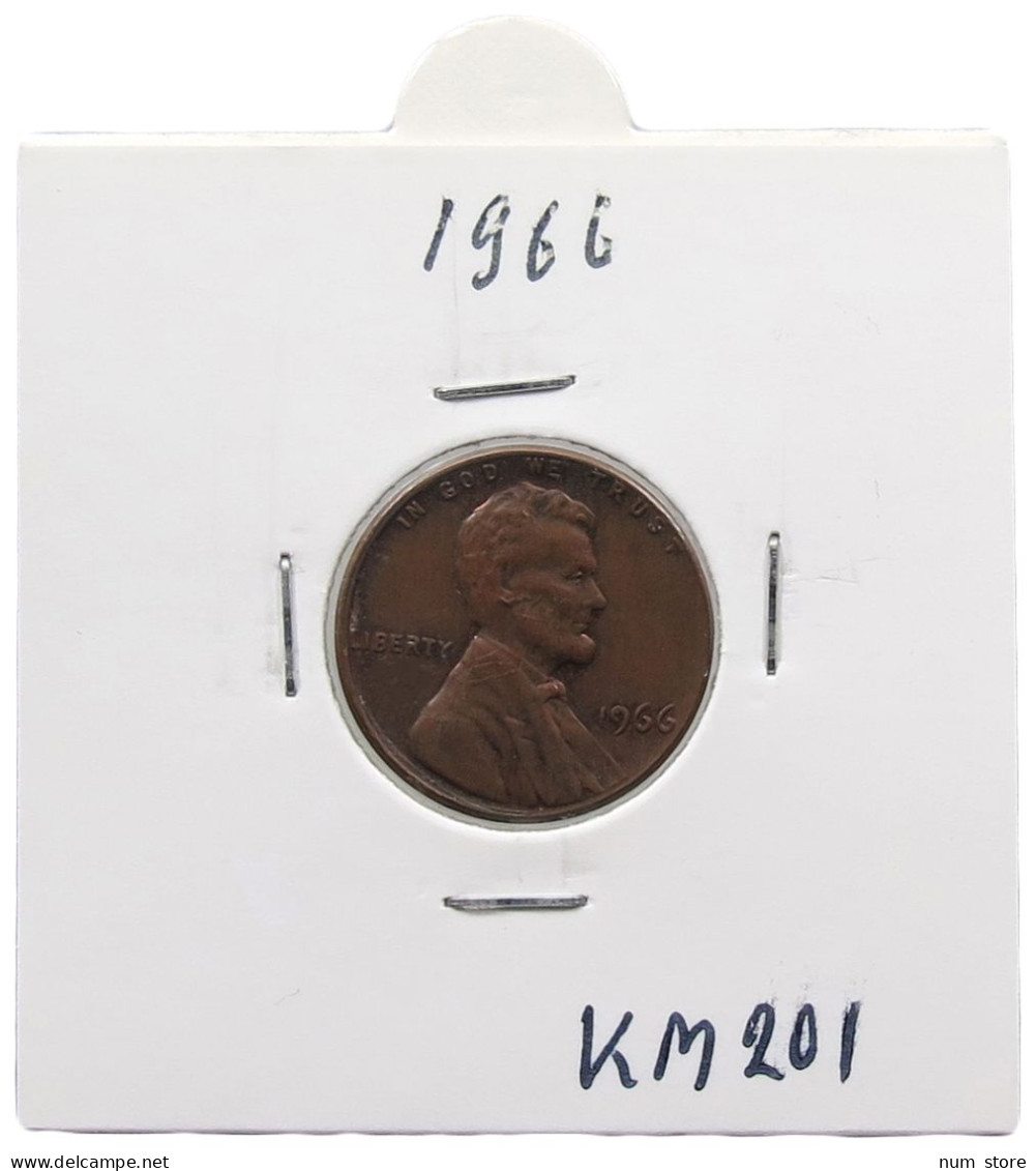 UNITED STATES OF AMERICA CENT 1966 LINCOLN #alb071 0707 - 1959-…: Lincoln, Memorial Reverse