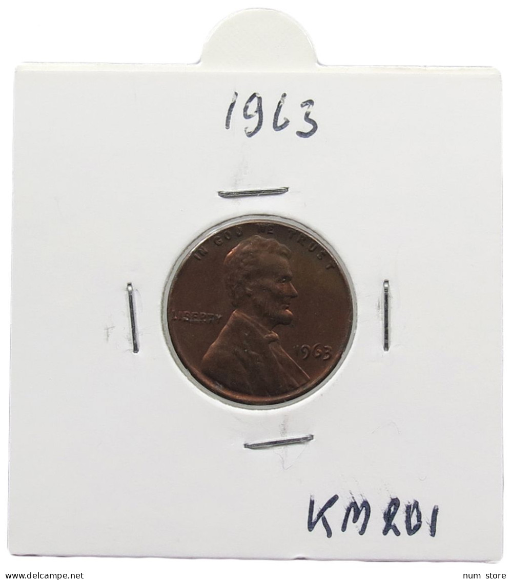 UNITED STATES OF AMERICA CENT 1963 LINCOLN #alb071 0745 - 1959-…: Lincoln, Memorial Reverse