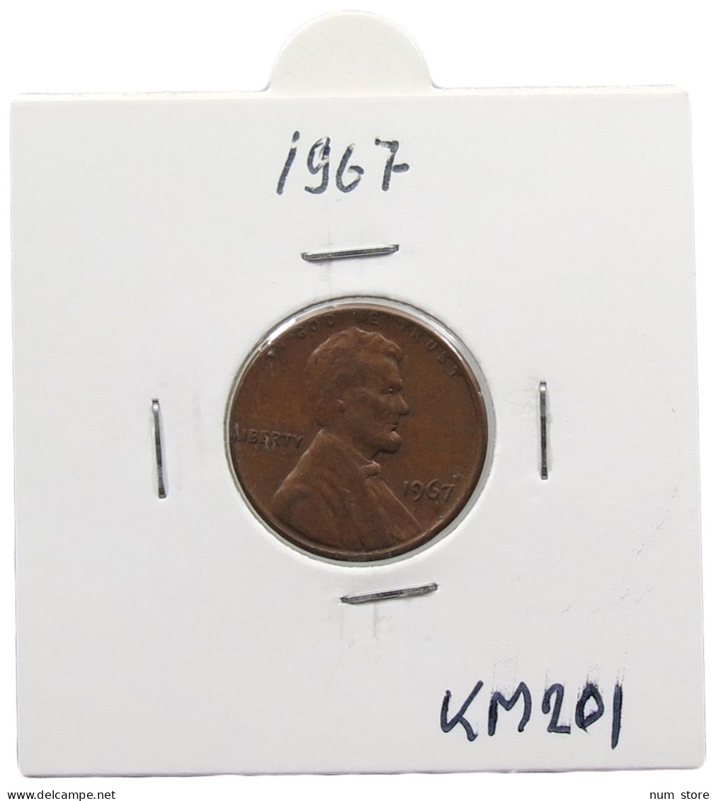 UNITED STATES OF AMERICA CENT 1967 LINCOLN #alb071 0709 - 1959-…: Lincoln, Memorial Reverse
