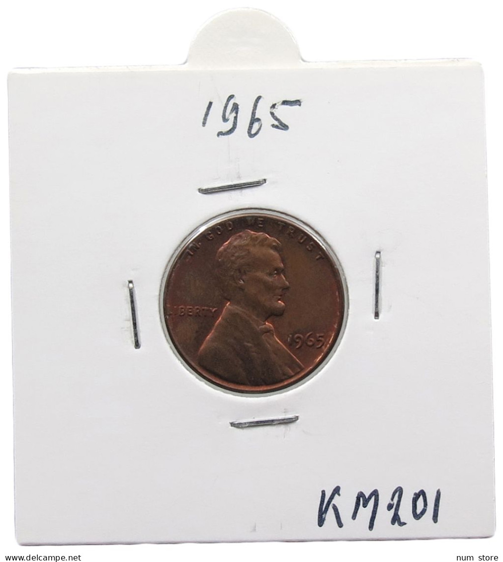 UNITED STATES OF AMERICA CENT 1965 LINCOLN #alb071 0705 - 1959-…: Lincoln, Memorial Reverse