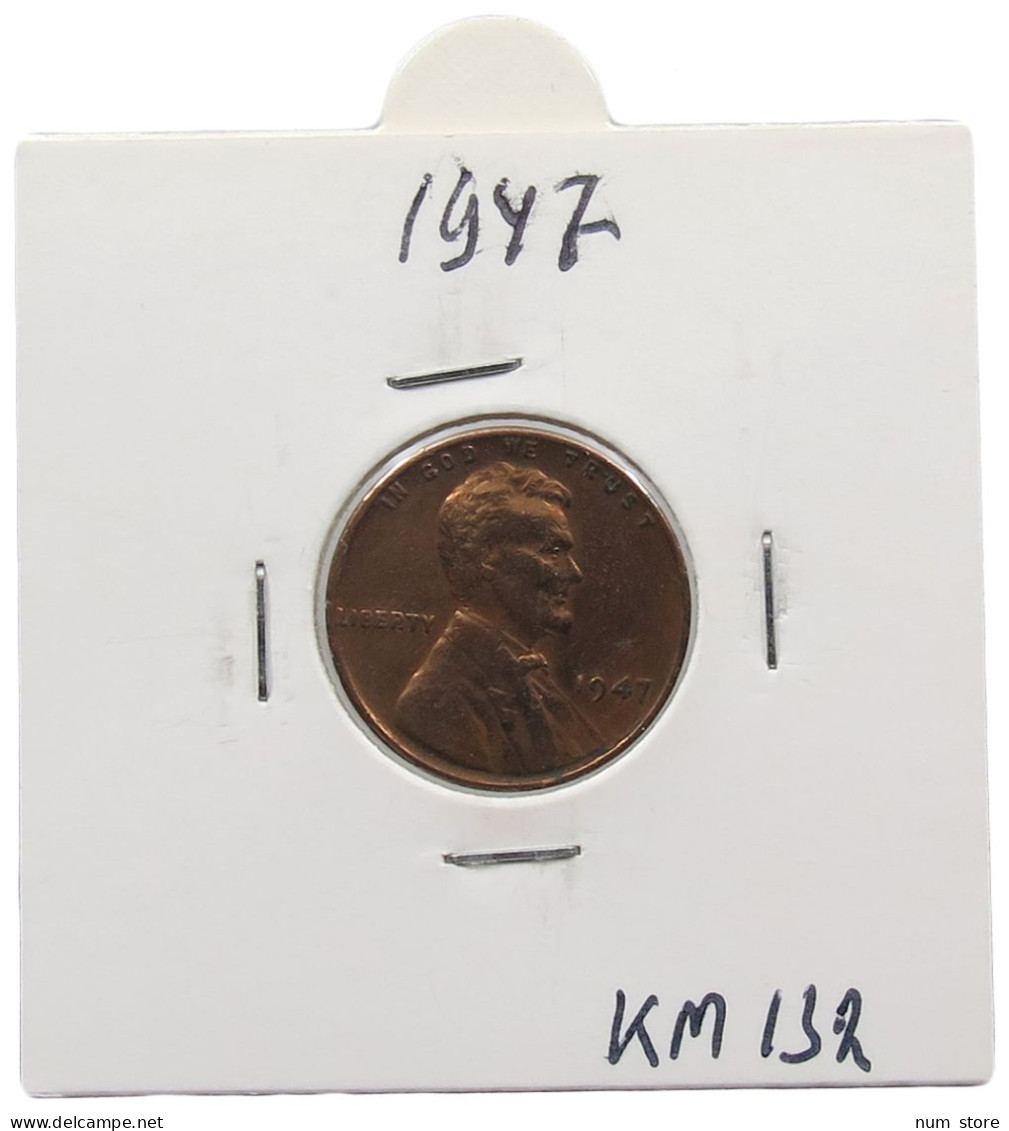 UNITED STATES OF AMERICA CENT 1947 LINCOLN #alb072 0129 - 1909-1958: Lincoln, Wheat Ears Reverse