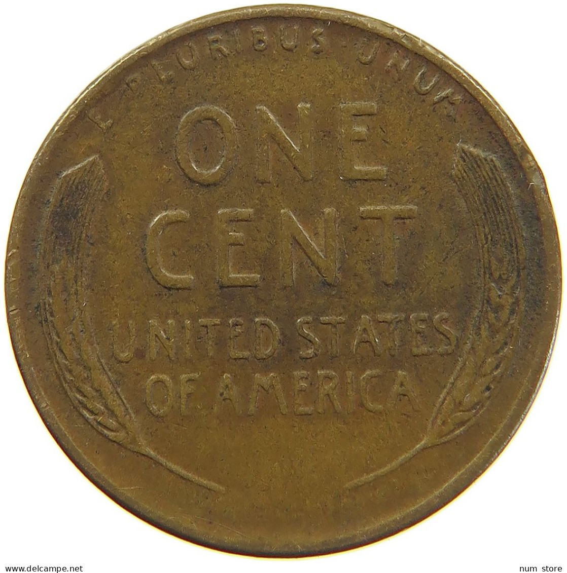 UNITED STATES OF AMERICA CENT 1944 #s100 0427 - 1909-1958: Lincoln, Wheat Ears Reverse