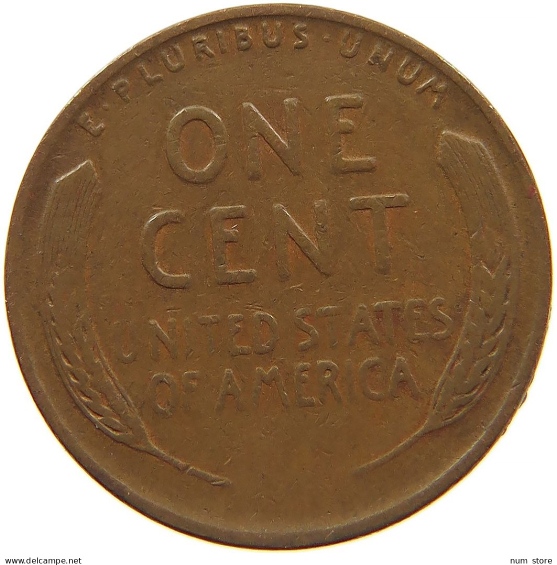 UNITED STATES OF AMERICA CENT 1942 LINCOLN #s091 0267 - 1909-1958: Lincoln, Wheat Ears Reverse