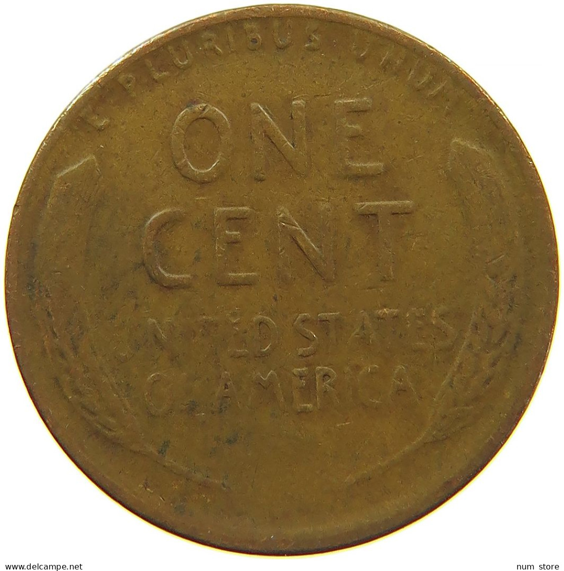 UNITED STATES OF AMERICA CENT 1944 D LINCOLN #s091 0315 - 1909-1958: Lincoln, Wheat Ears Reverse