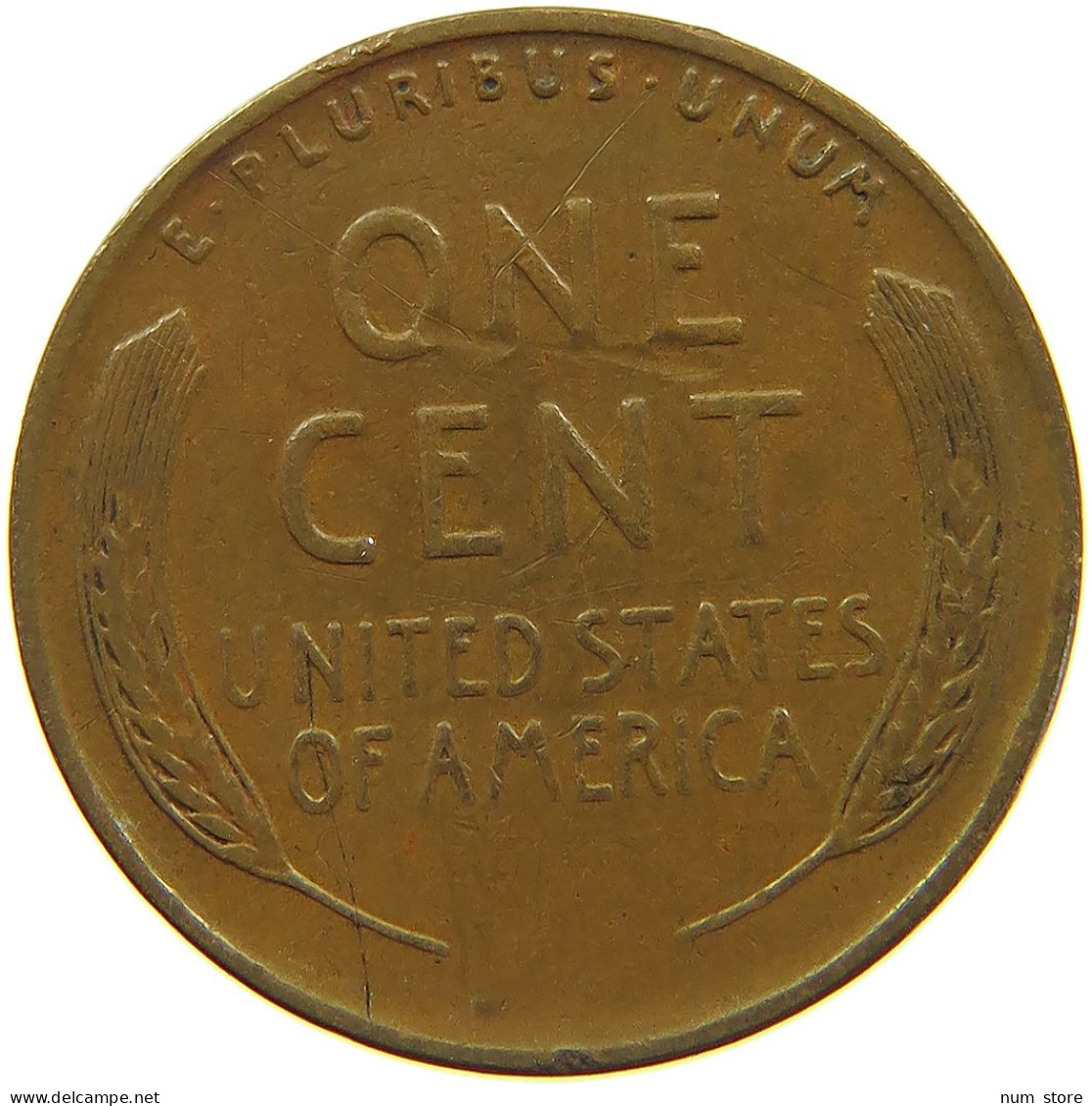 UNITED STATES OF AMERICA CENT 1938 LINCOLN #s091 0307 - 1909-1958: Lincoln, Wheat Ears Reverse